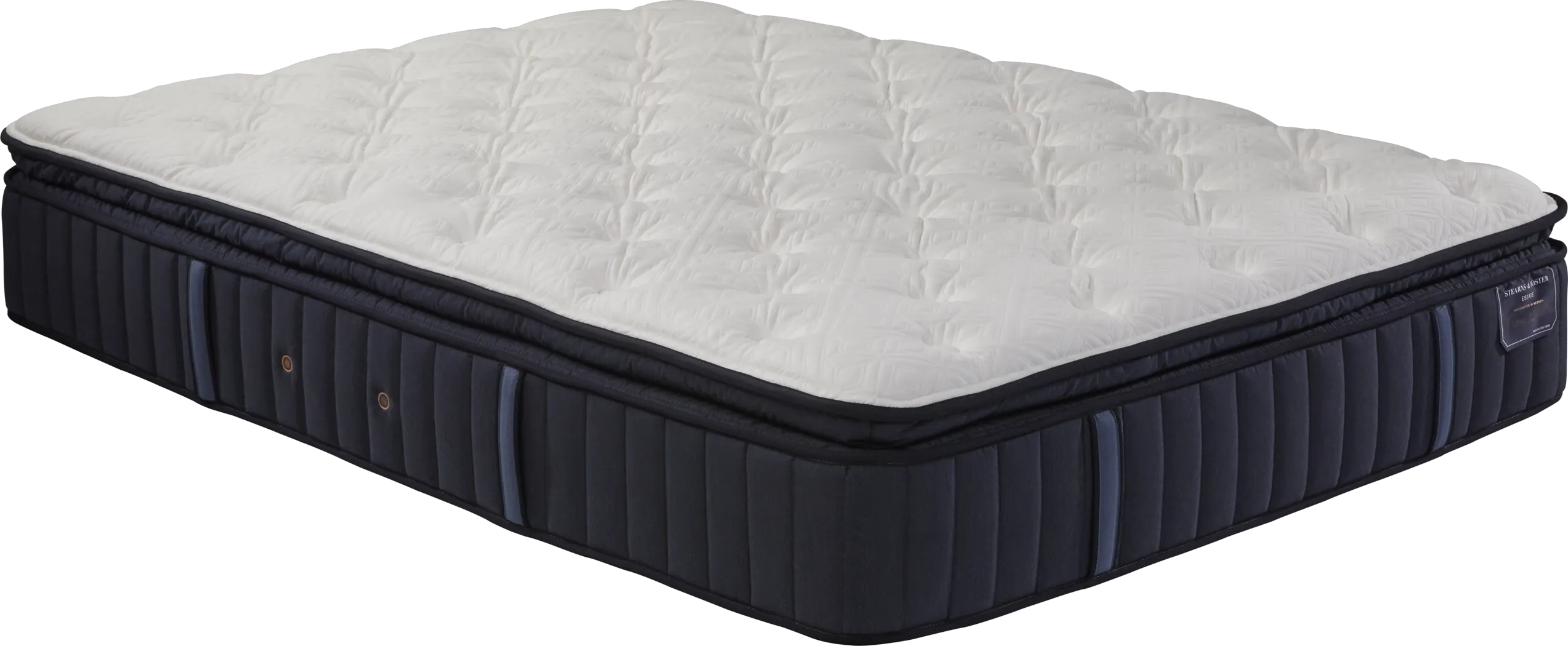 Stearns and Foster Hurston Lux Plush Euro Pillowtop Queen Mattress - Thumbnail - Image 1