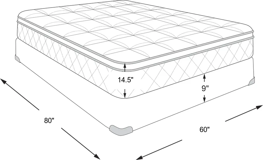 Dimension Image. Please refer to the Dimension Tab on this page for dimension details.