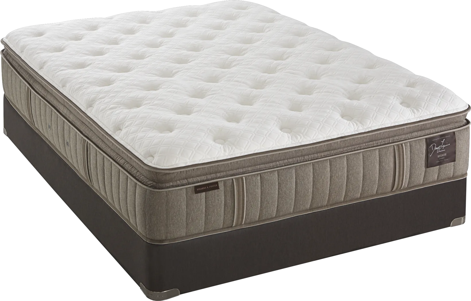 Stearns and Foster La Castello V Low Profile Queen Mattress Set - Thumbnail - Image 1