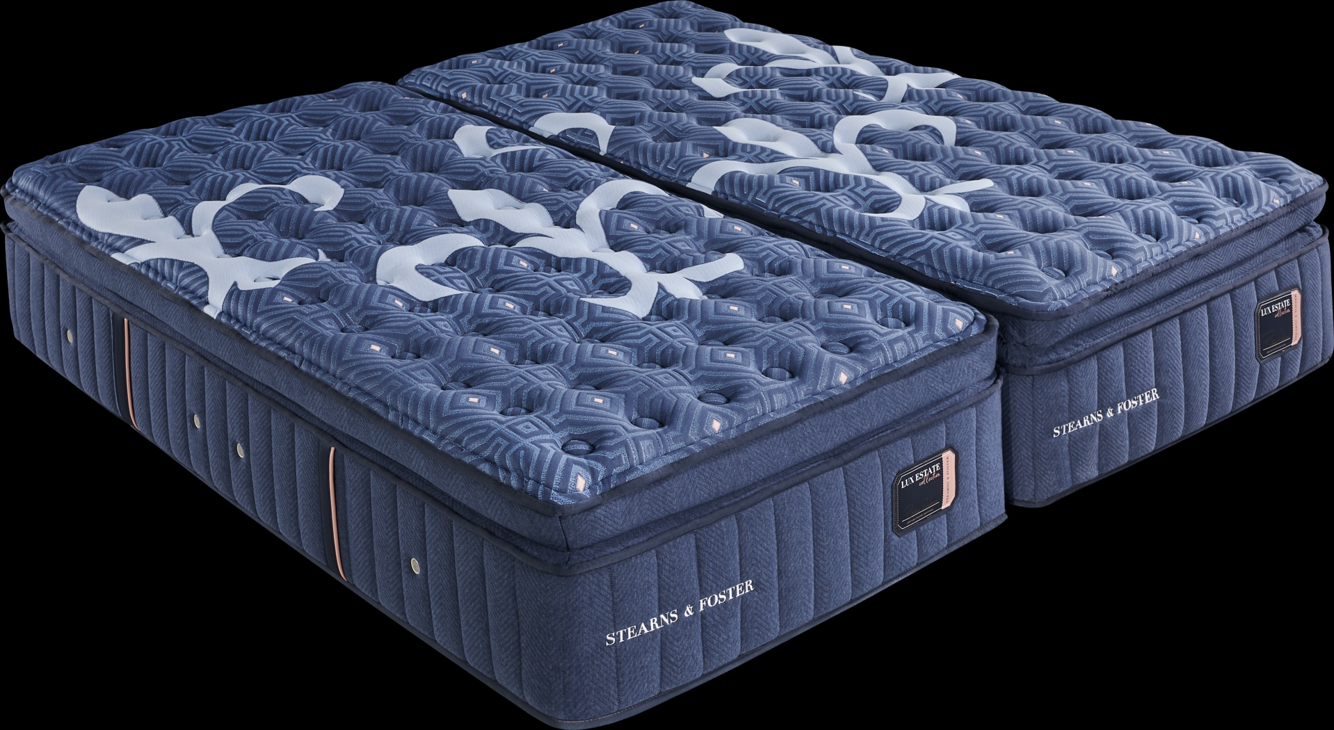 Stearns and Foster Lux Estate Firm Pillow Top Split King Mattress (2 TWXL) - Thumbnail - Image 1