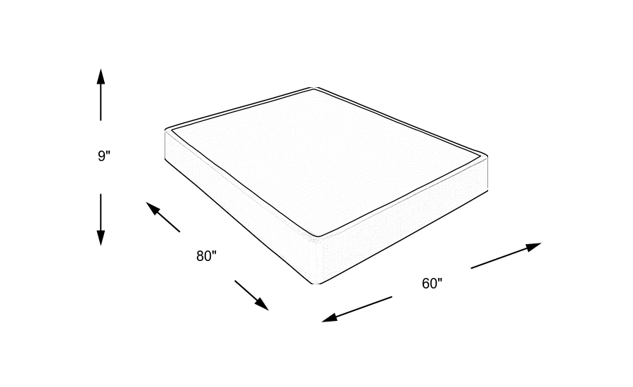 Dimension Image. Please refer to the Dimension Tab on this page for dimension details.