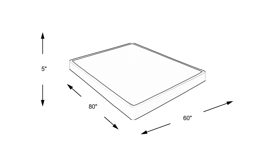 Dimension Image. Please refer to the Dimension Tab on this page for dimension details.