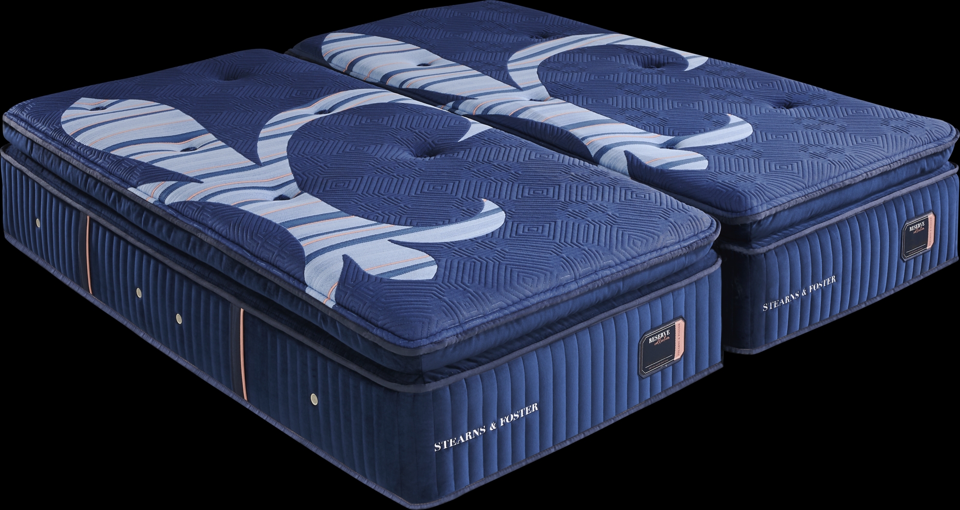 Stearns and Foster Reserve Firm Pillow Top Split King Mattress (2 TWXL) - Thumbnail - Image 1