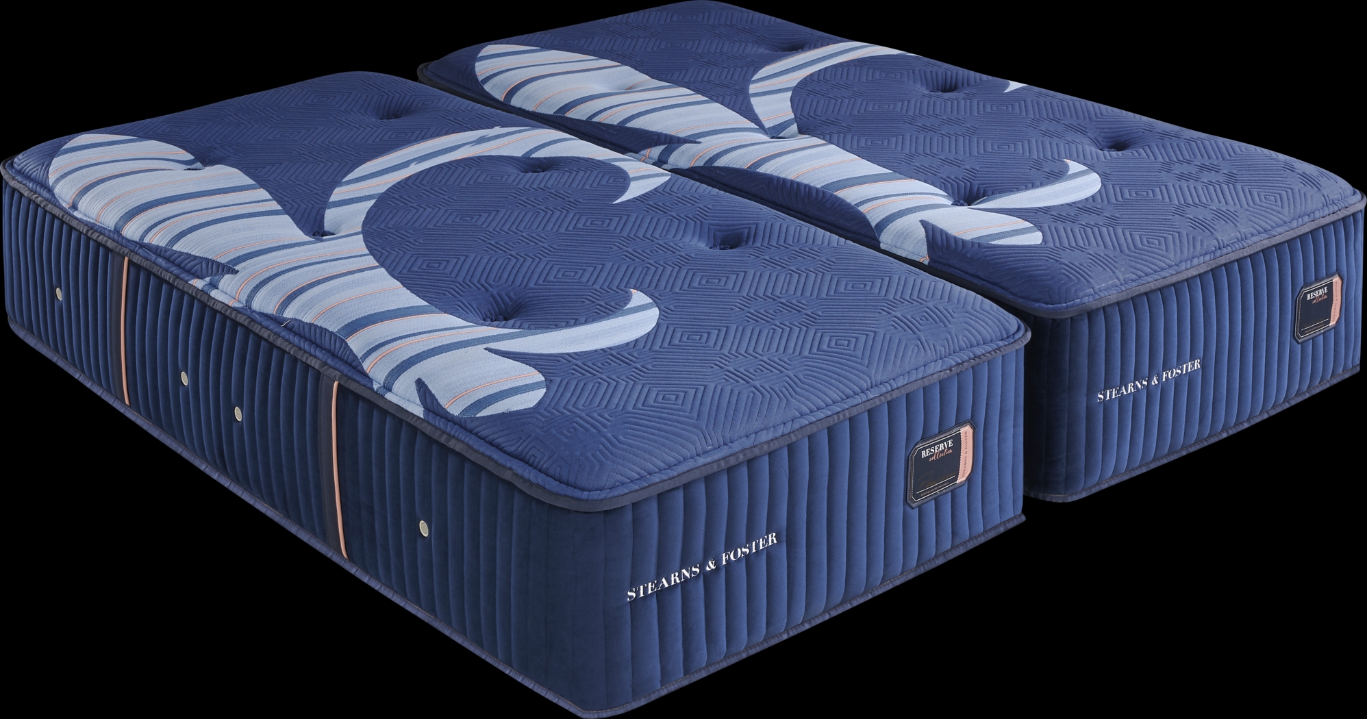 Stearns and Foster Reserve Medium Tight Top Split King Mattress (2 TWXL) - Thumbnail - Image 1