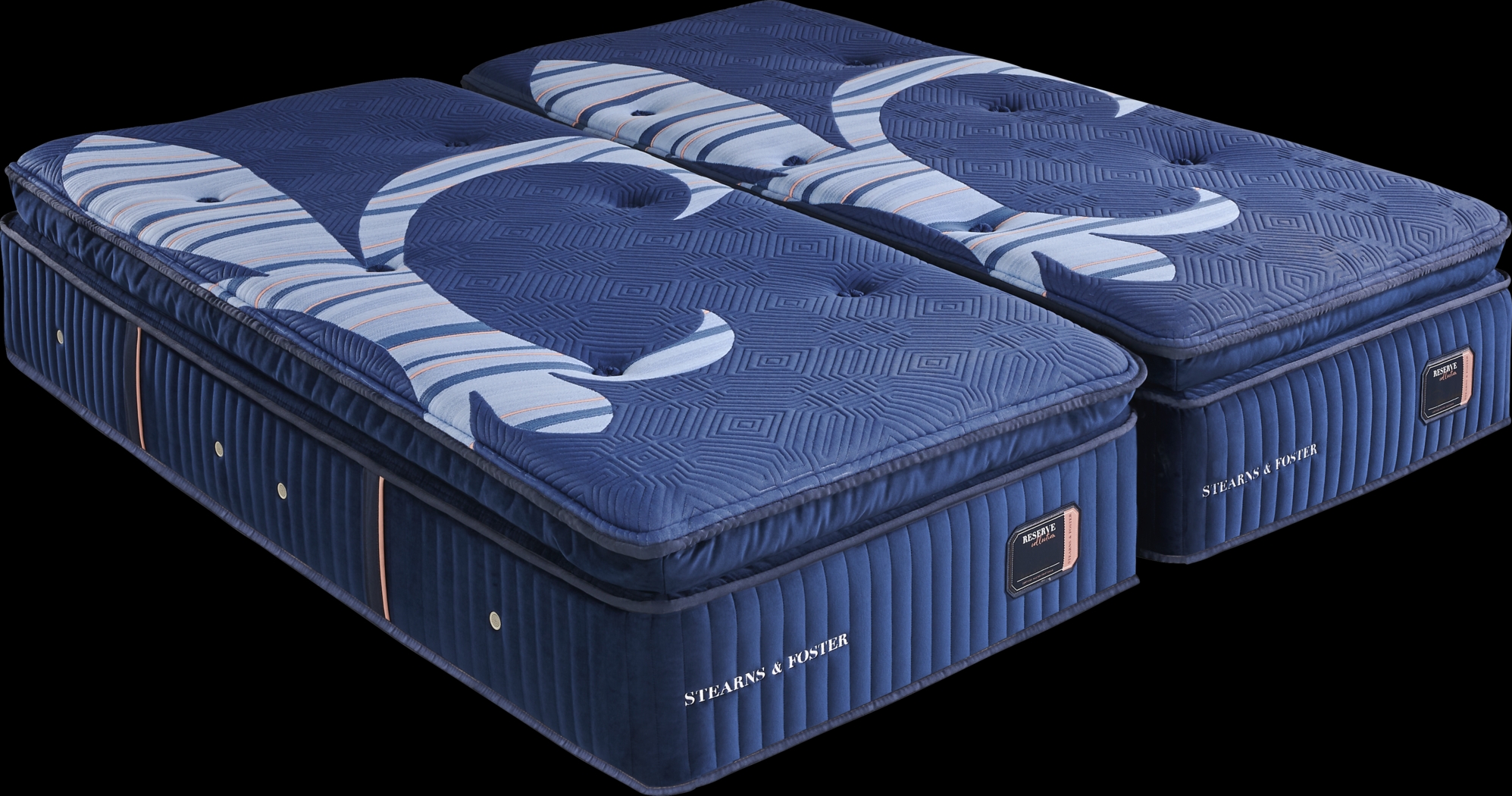 Stearns and Foster Reserve Soft Pillow Top Split King Mattress (2 TWXL) - Thumbnail - Image 1