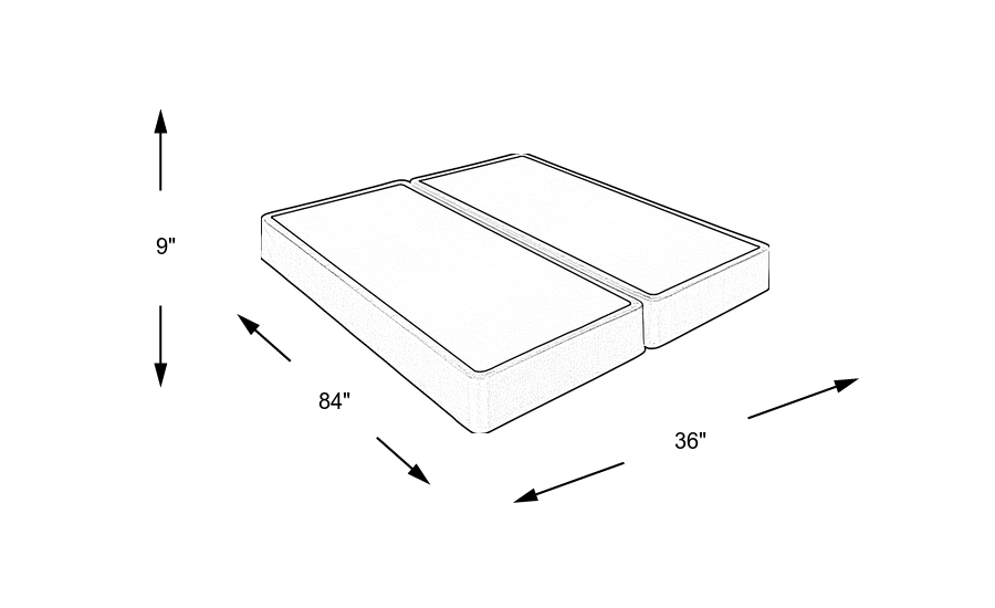 Dimension Image. Please refer to the Dimension Tab on this page for dimension details.