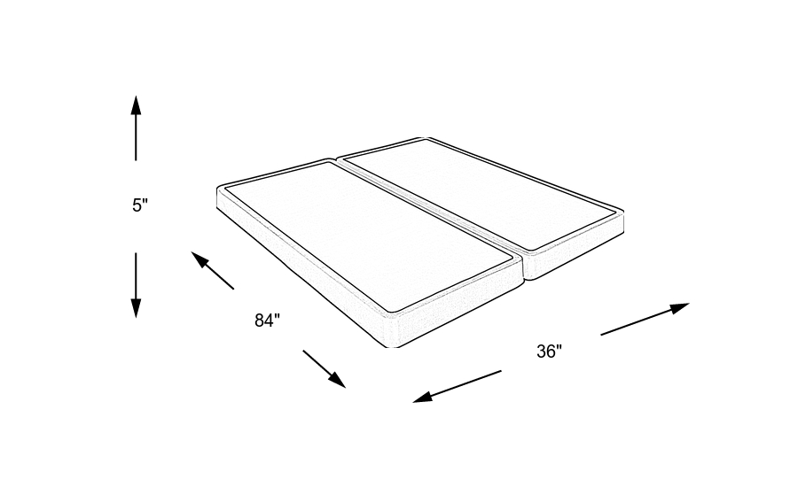 Dimension Image. Please refer to the Dimension Tab on this page for dimension details.