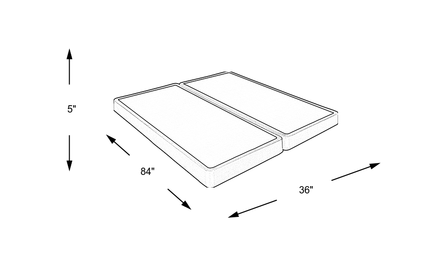 Dimension Image. Please refer to the Dimension Tab on this page for dimension details.