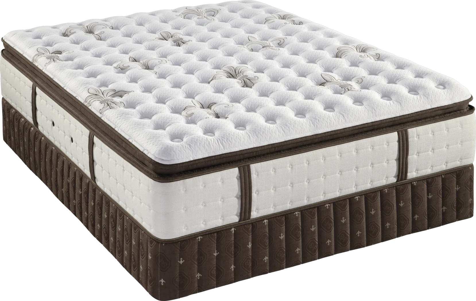 Stearns and Foster Villa San Marino King Mattress Set - Thumbnail - Image 1