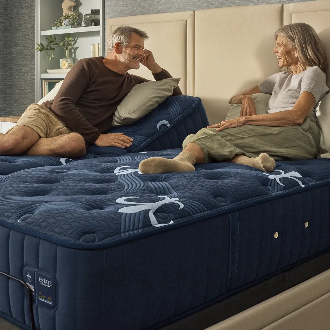 Stearns & Foster Estate Firm II Queen Mattress with Head Up Only Base - Image 4