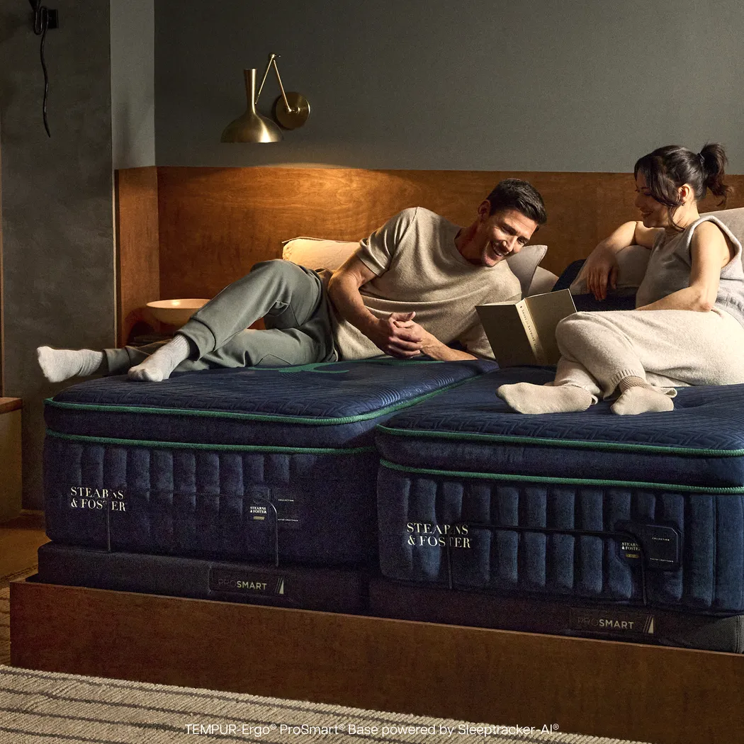 Stearns & Foster Reserve Firm Euro Pillow Top II Queen Mattress - Image 4