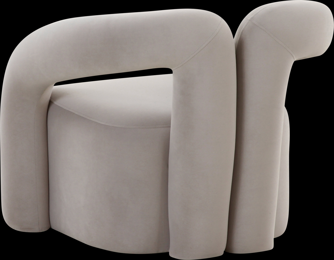 Steckley Dark Gray Accent Chair - Thumbnail - Image 4