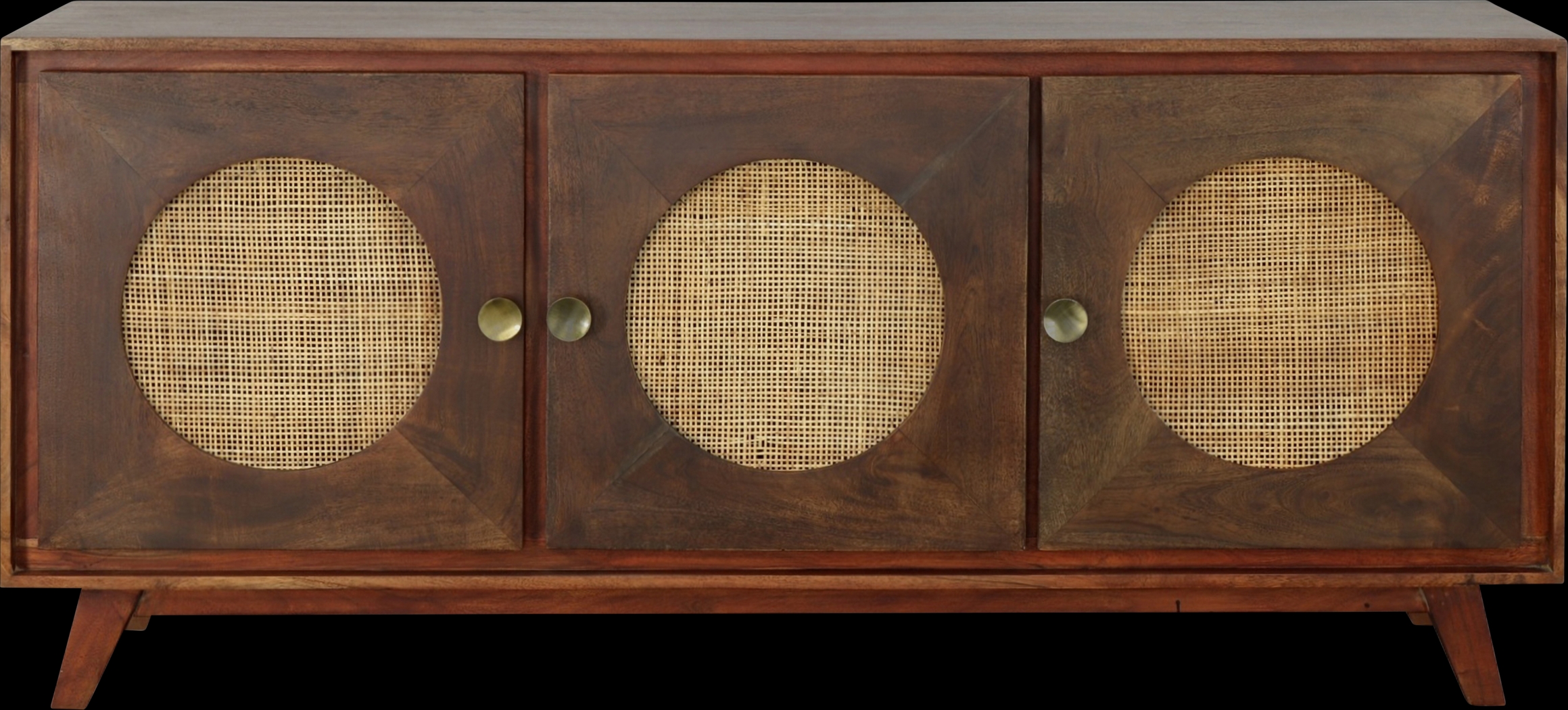 Steedsfort Brown Credenza - Thumbnail - Image 3