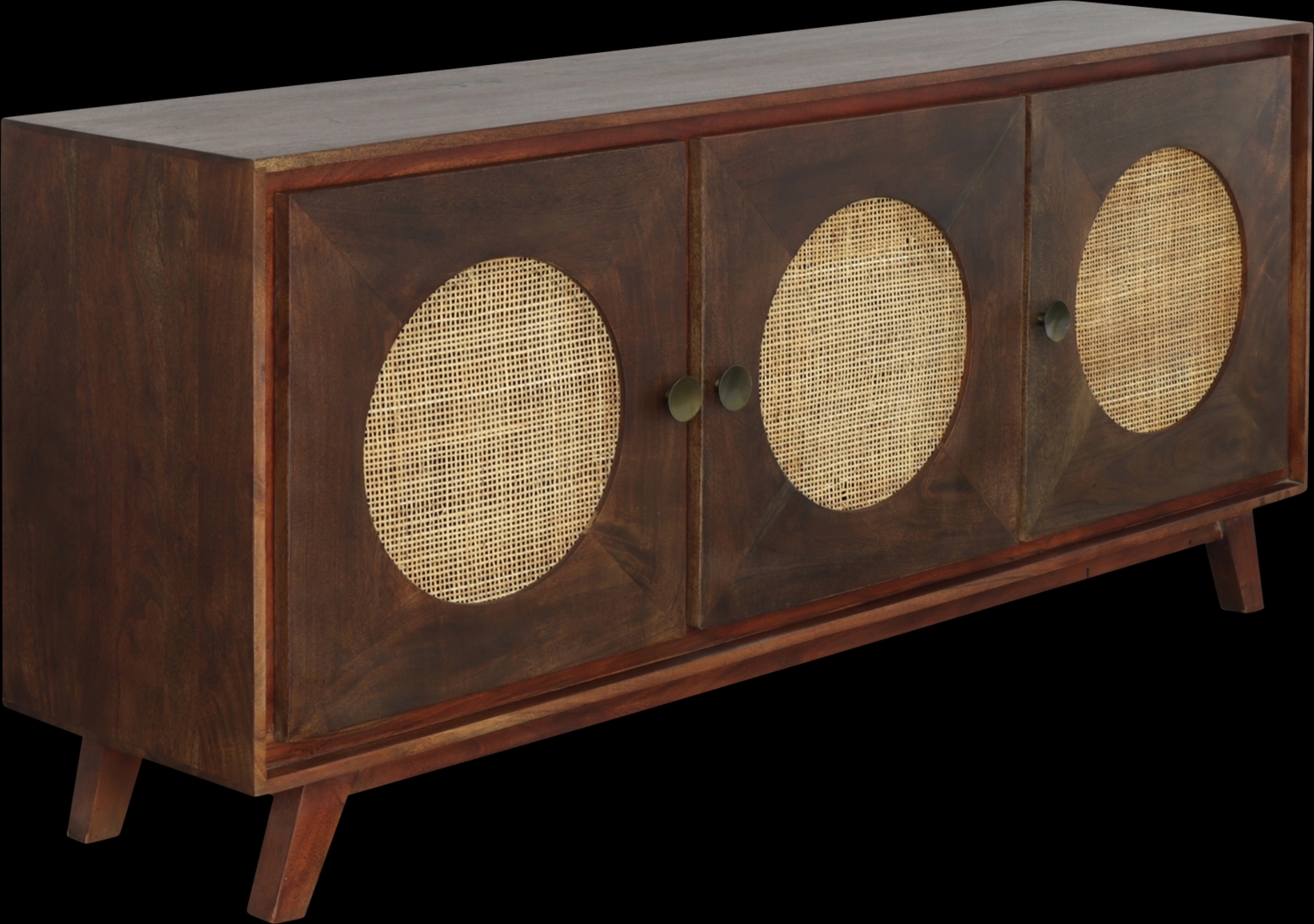 Steedsfort Brown Credenza - Thumbnail - Image 1
