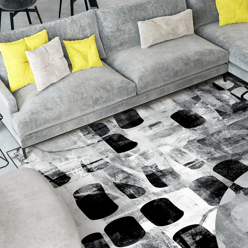 Steeldust Gray 7'7 x 10'5 Rug - Thumbnail - Image 3