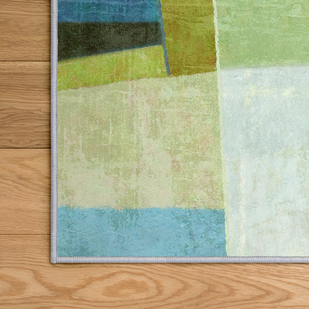 Steelriver Green 5' x 7'7 Rug - Thumbnail - Image 4