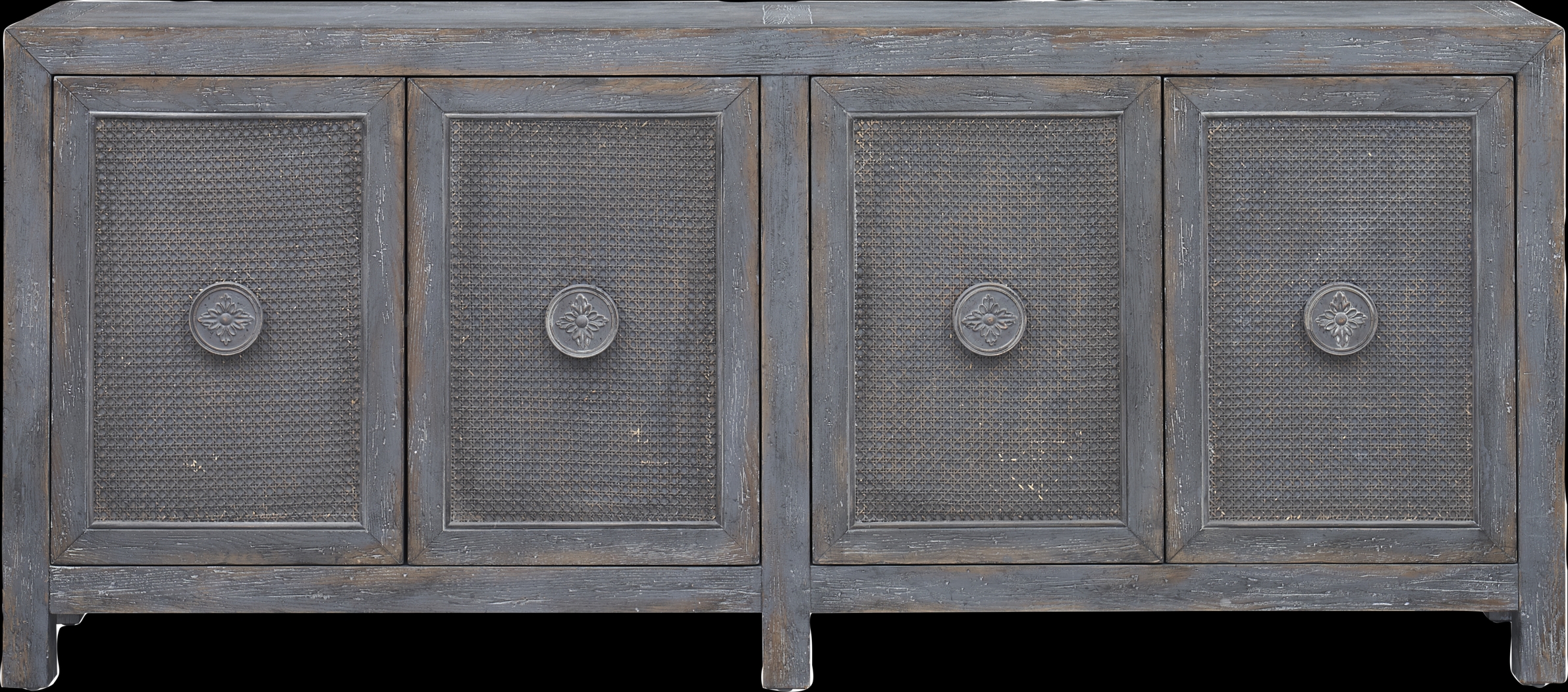 Steerforth Gray Credenza - Thumbnail - Image 4
