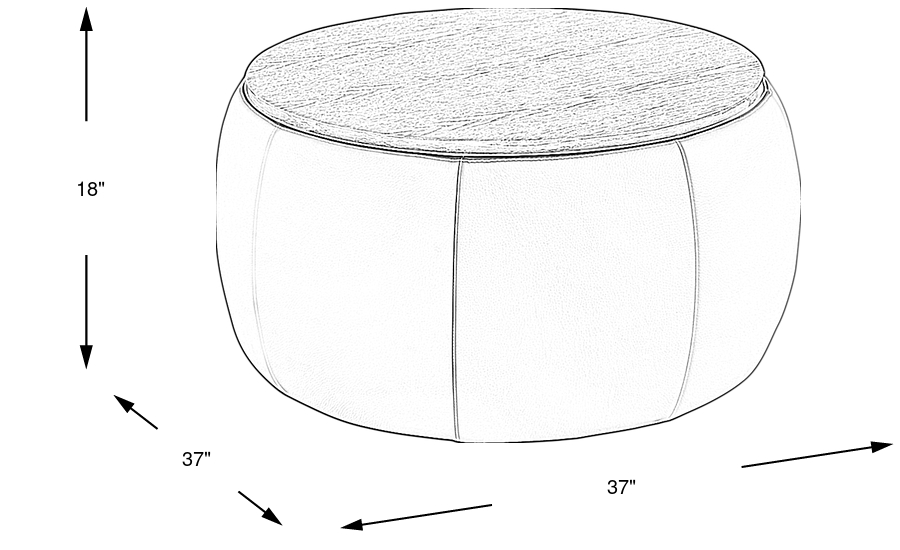 Dimension Image. Please refer to the Dimension Tab on this page for dimension details.