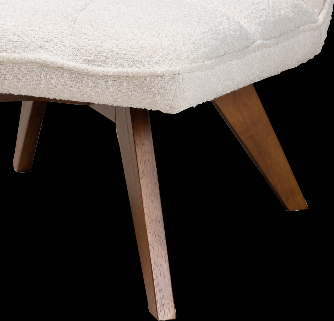 Stegen White Accent Chair - Thumbnail - Image 4