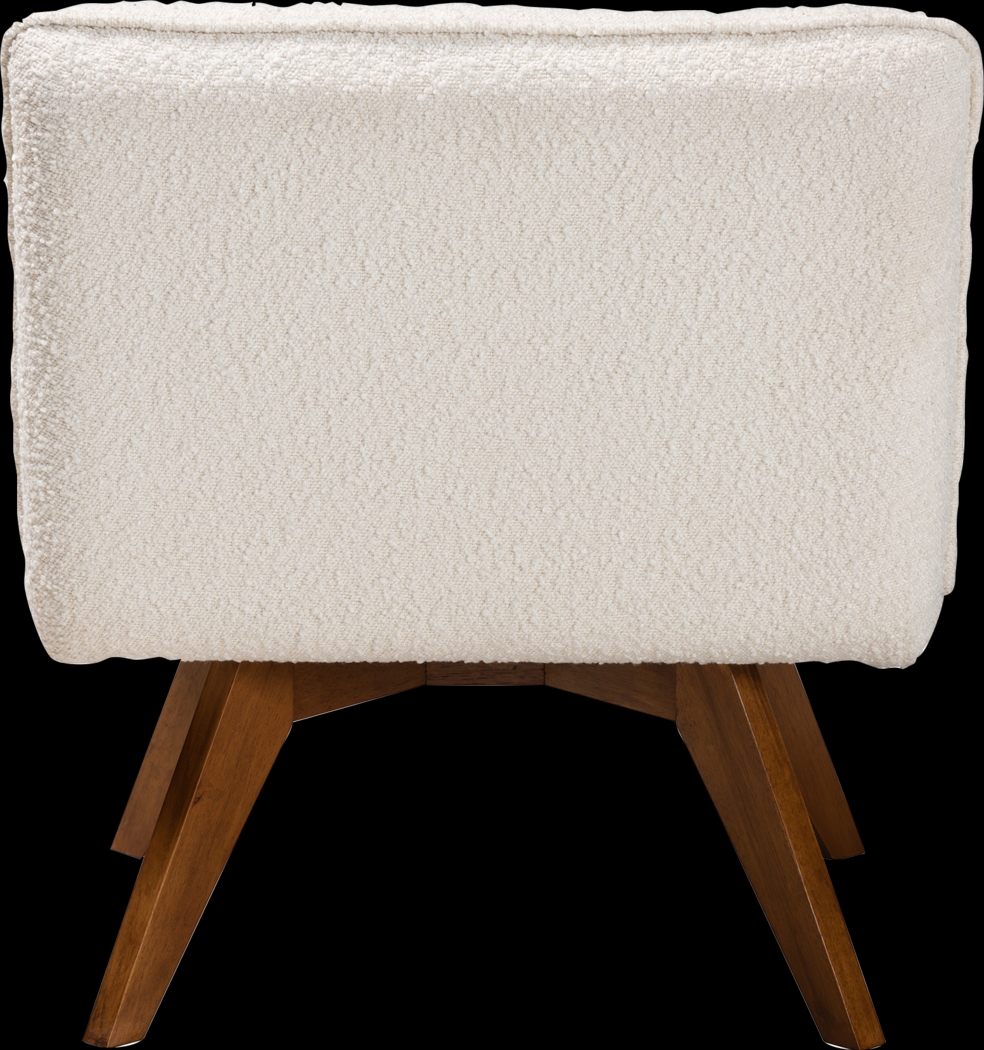 Stegen White Accent Chair - Thumbnail - Image 6