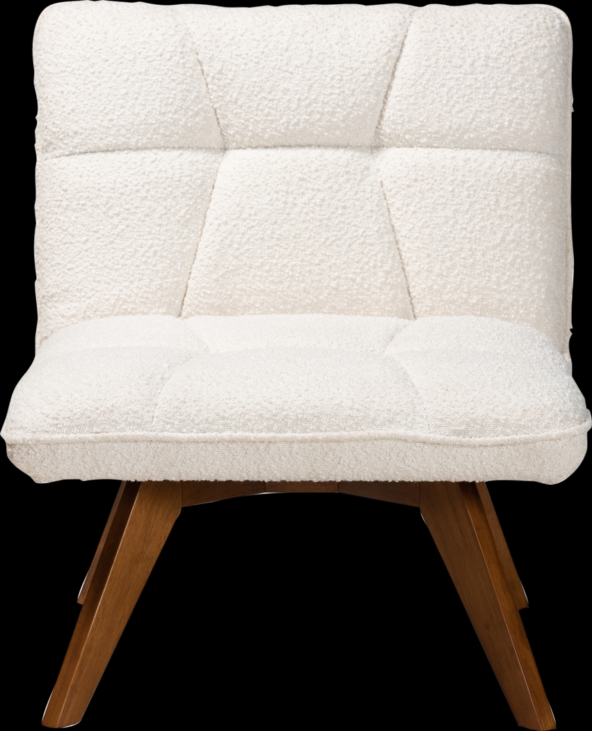 Stegen White Accent Chair - Thumbnail - Image 8