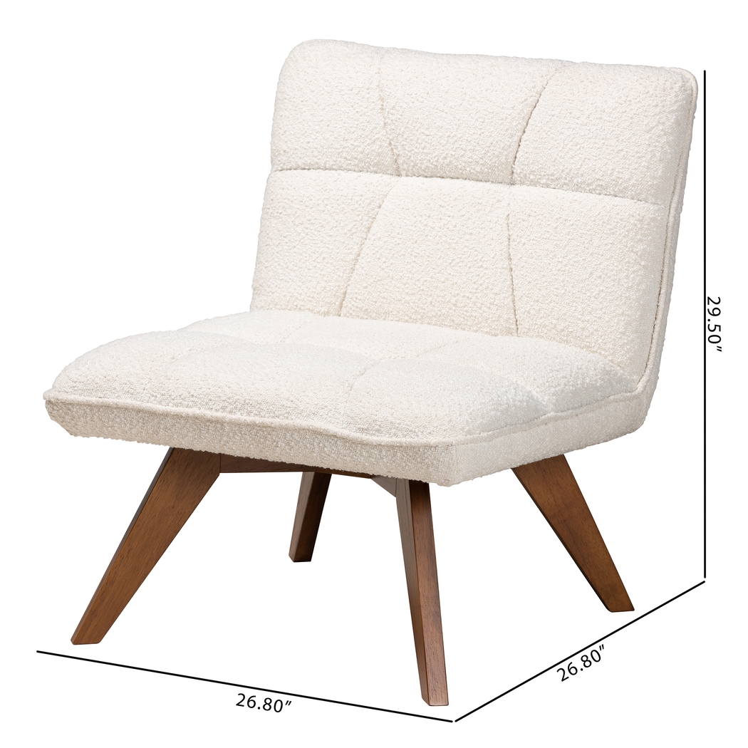 Stegen White Accent Chair - Thumbnail - Image 9