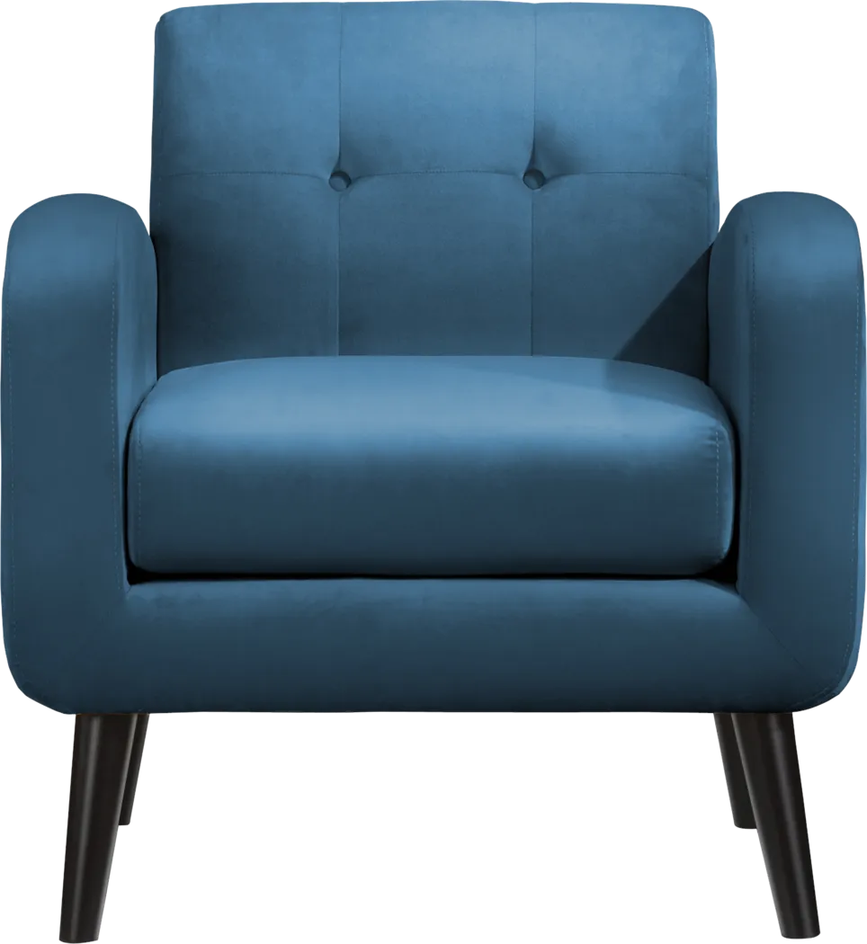 Steinber Teal Accent Chair - Thumbnail - Image 3