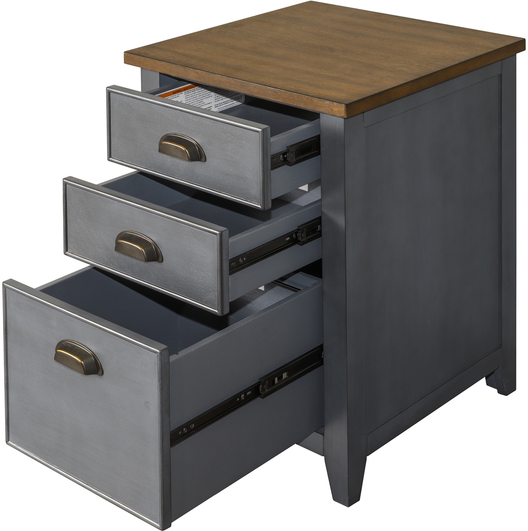 Steinhart Blue File Cabinet - Thumbnail - Image 3