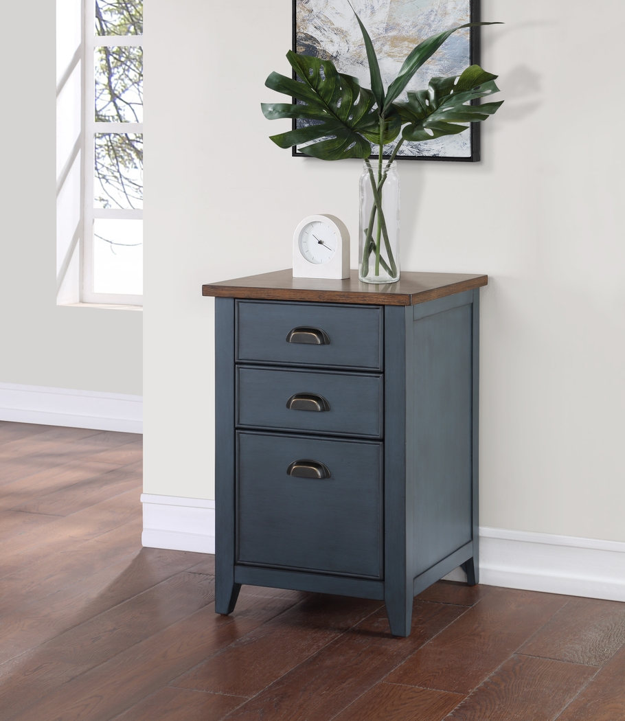 Steinhart Blue File Cabinet - Thumbnail - Image 5