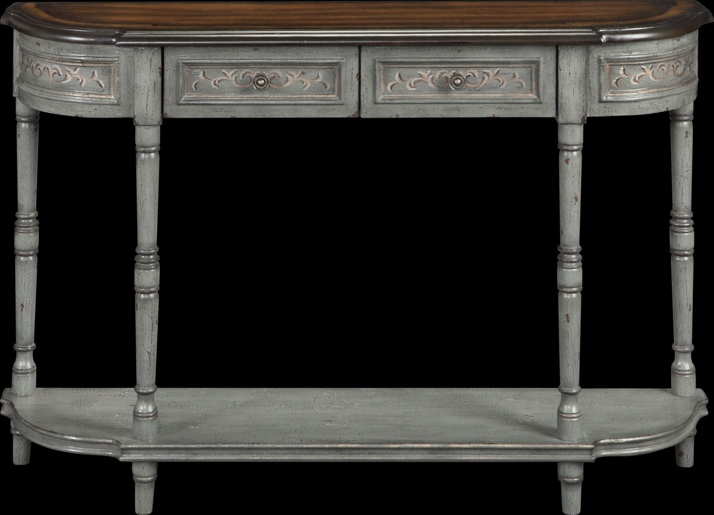 Stekoia Gray Sofa Table - Thumbnail - Image 2