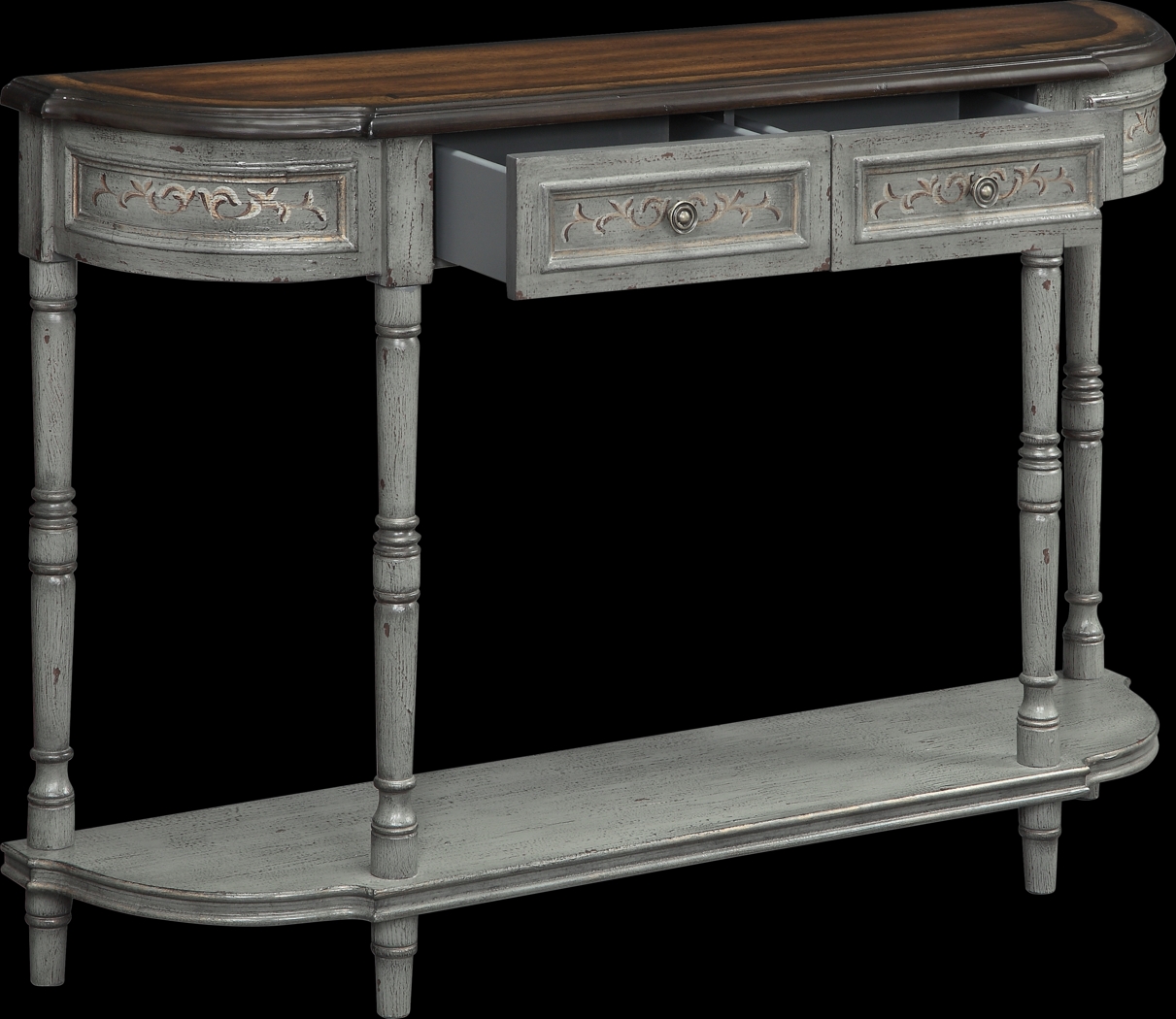 Stekoia Gray Sofa Table - Thumbnail - Image 3