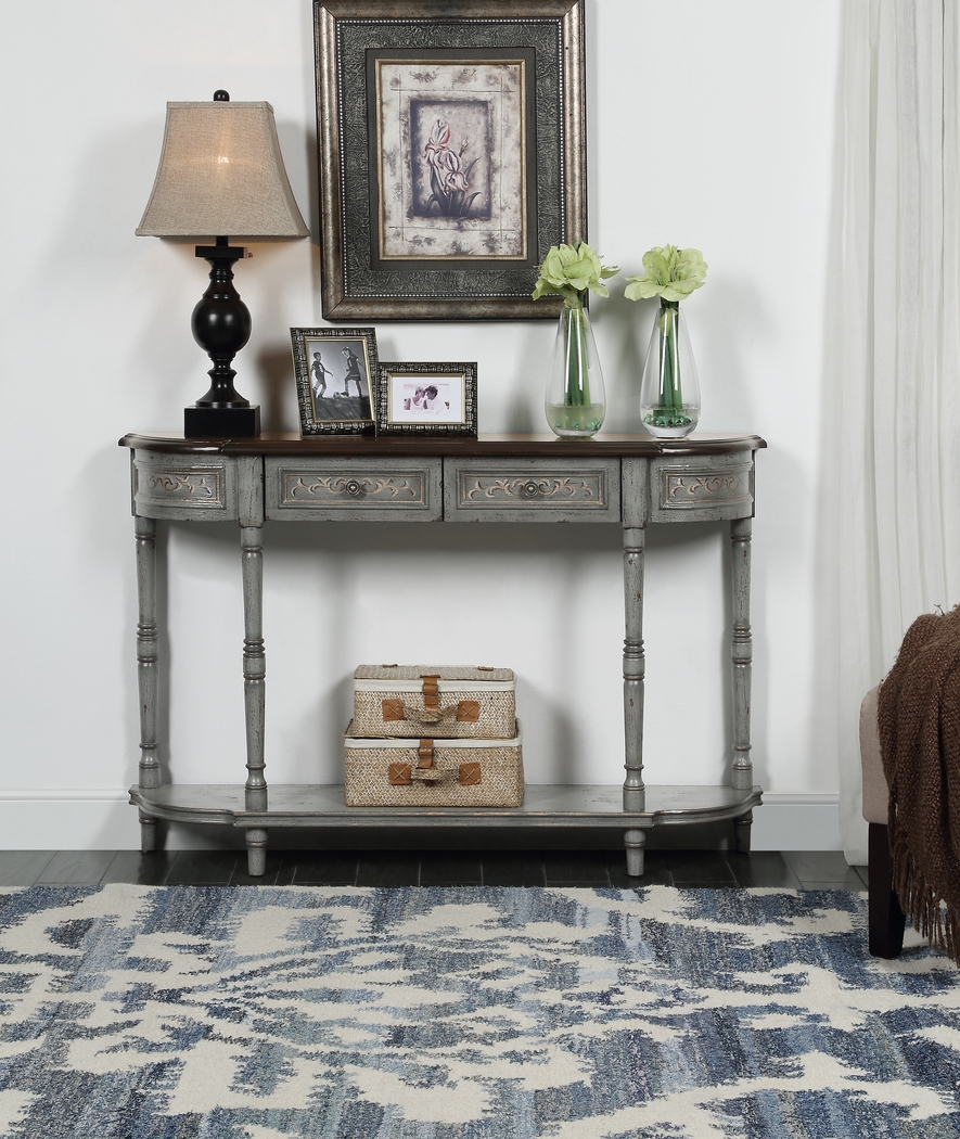 Stekoia Gray Sofa Table - Thumbnail - Image 4