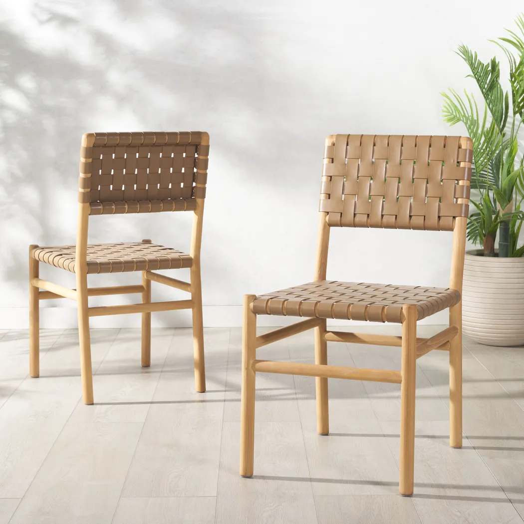 Stelbury Natural Side Chairs, Set of 2 - Image 2