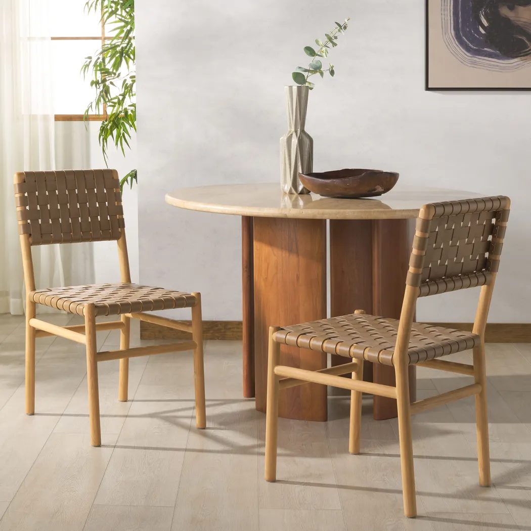 Stelbury Natural Side Chairs, Set of 2 - Image 3