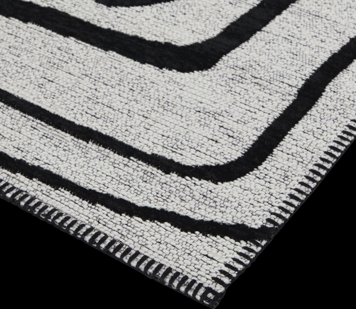 Steledon White 7'10 x 10' Area Rug - Thumbnail - Image 3