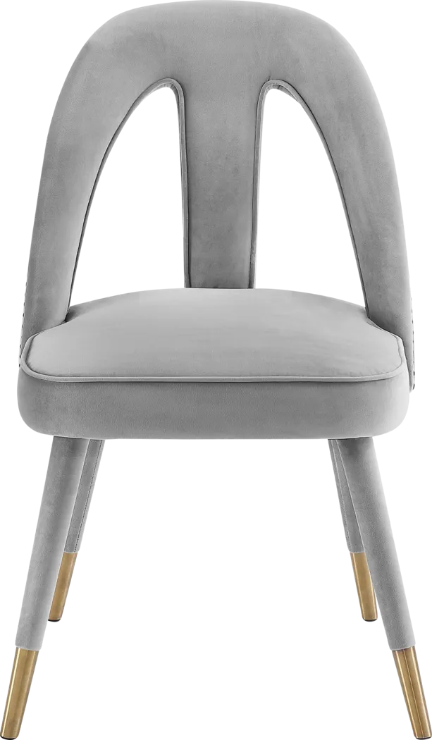 Stella Ann Gray Dining Chair - Thumbnail - Image 2