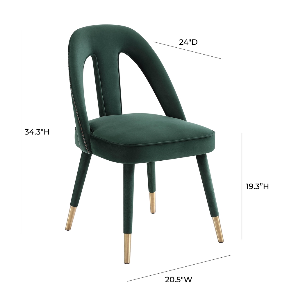 Stella Ann Green Dining Chair - Thumbnail - Image 7