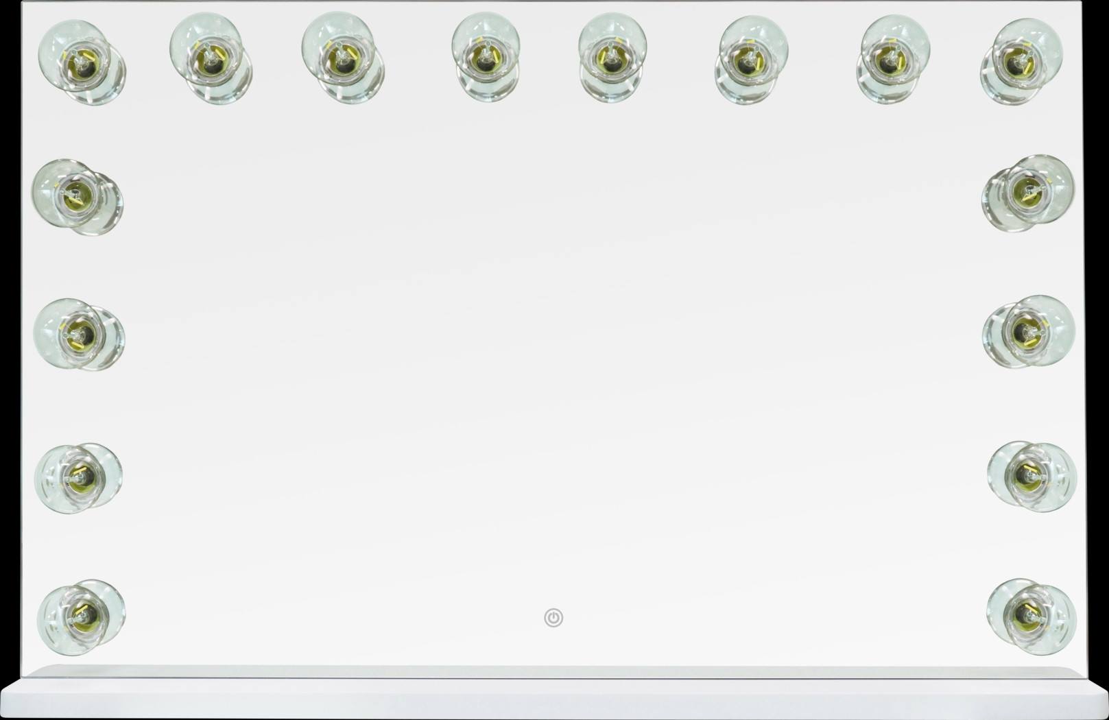 Stella Dell II White Vanity Mirror - Thumbnail - Image 1