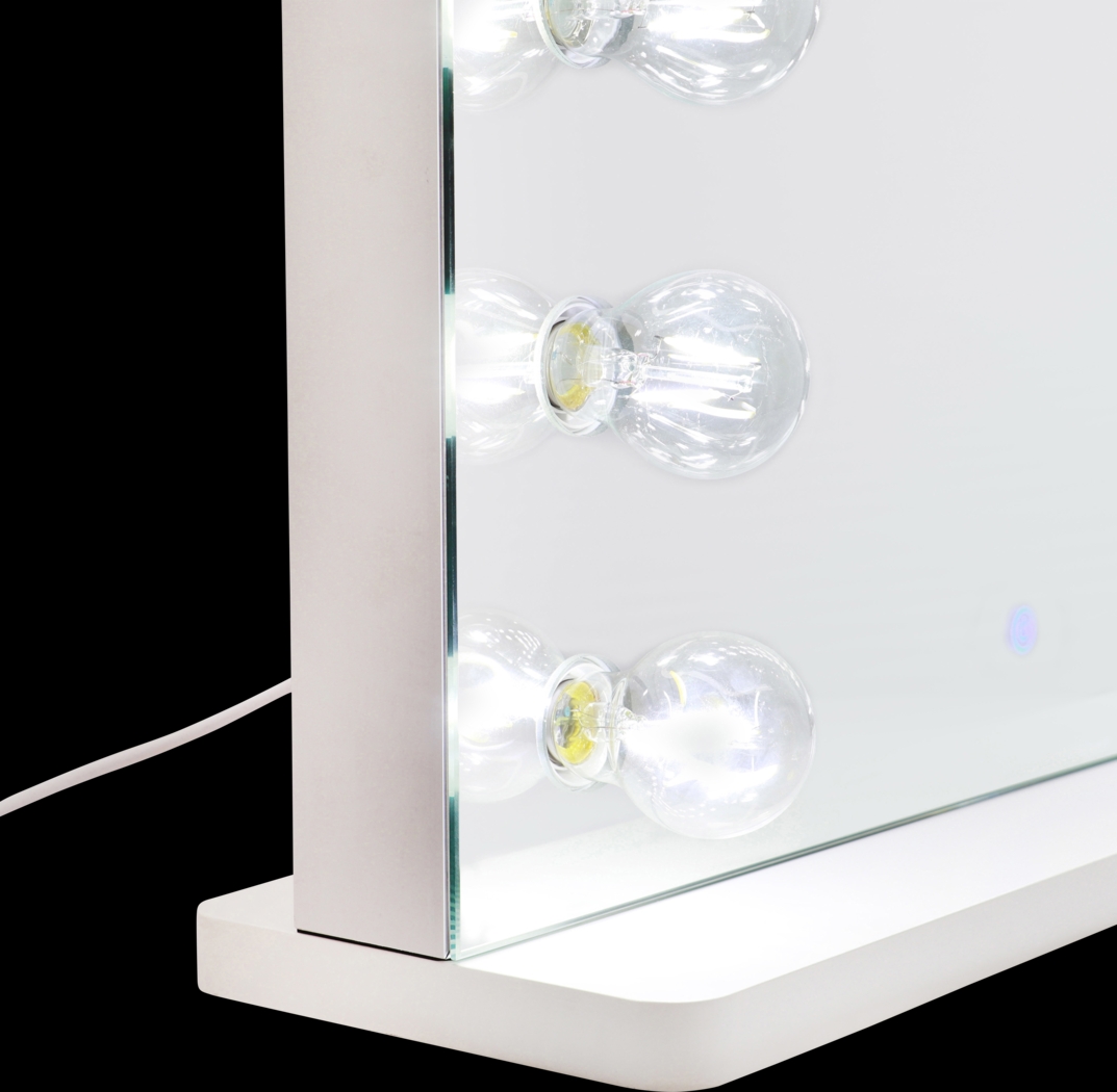 Stella Dell White Vanity Mirror - Thumbnail - Image 6