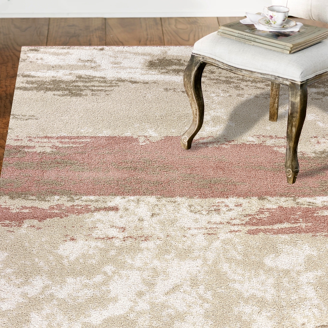 Stellarain Blush 5'2 x 7'2 Rug - Thumbnail - Image 2