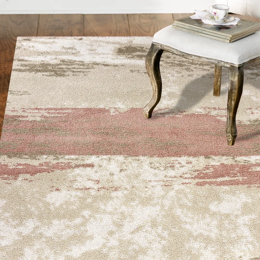 Stellarain Blush 7'9 x 9'5 Rug - Thumbnail - Image 2
