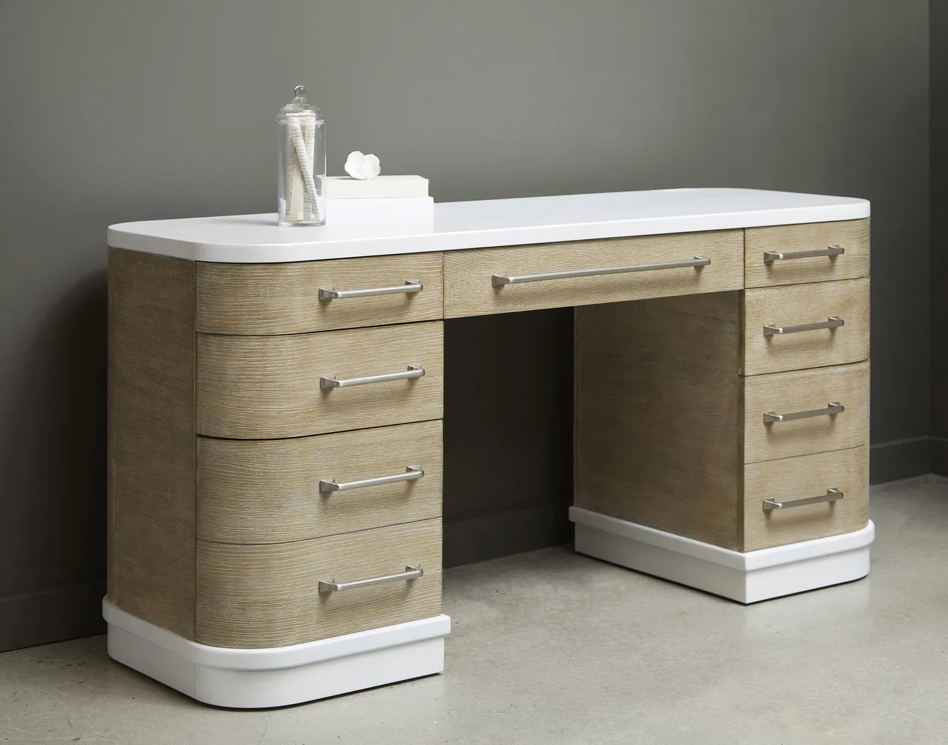 Stellarton White Desk - Thumbnail - Image 2