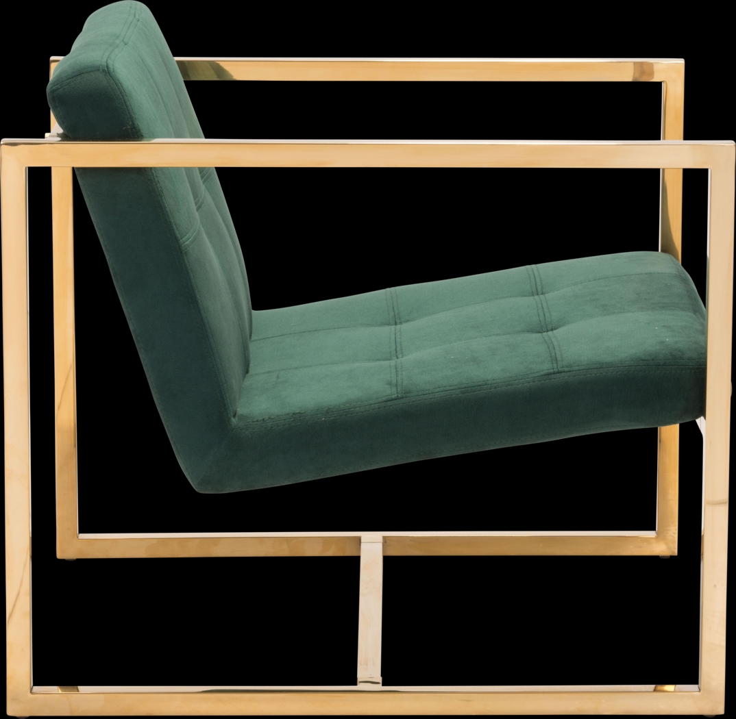 Stellary Green Accent Chair - Thumbnail - Image 2