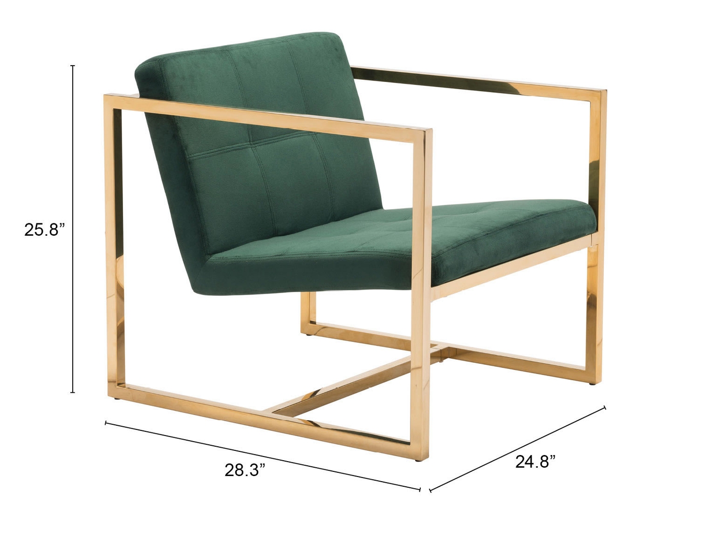 Stellary Green Accent Chair - Thumbnail - Image 6