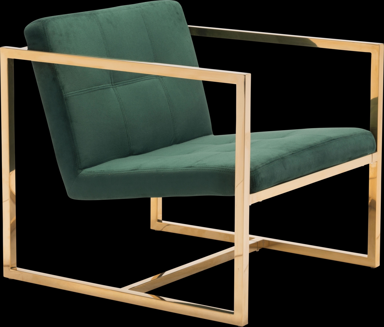 Stellary Green Accent Chair - Thumbnail - Image 1