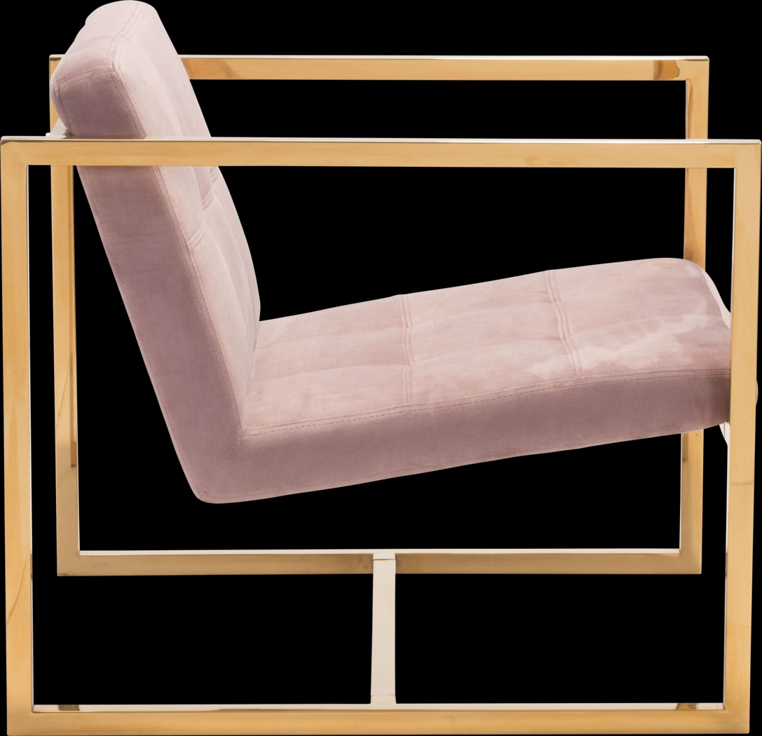 Stellary Pink Accent Chair - Thumbnail - Image 2