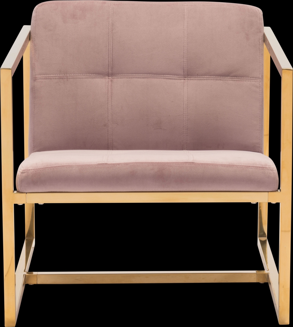 Stellary Pink Accent Chair - Thumbnail - Image 3