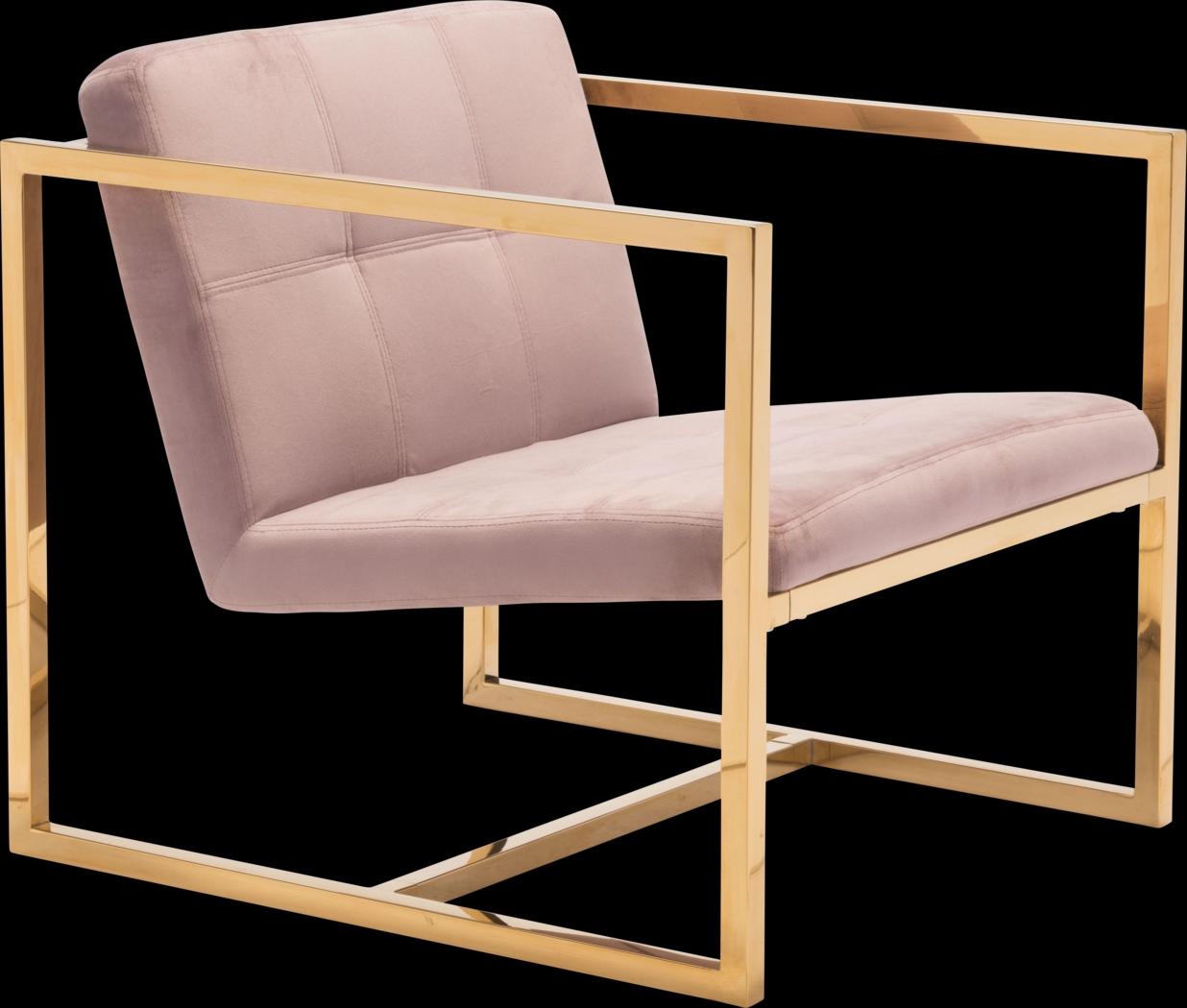 Stellary Pink Accent Chair - Thumbnail - Image 1