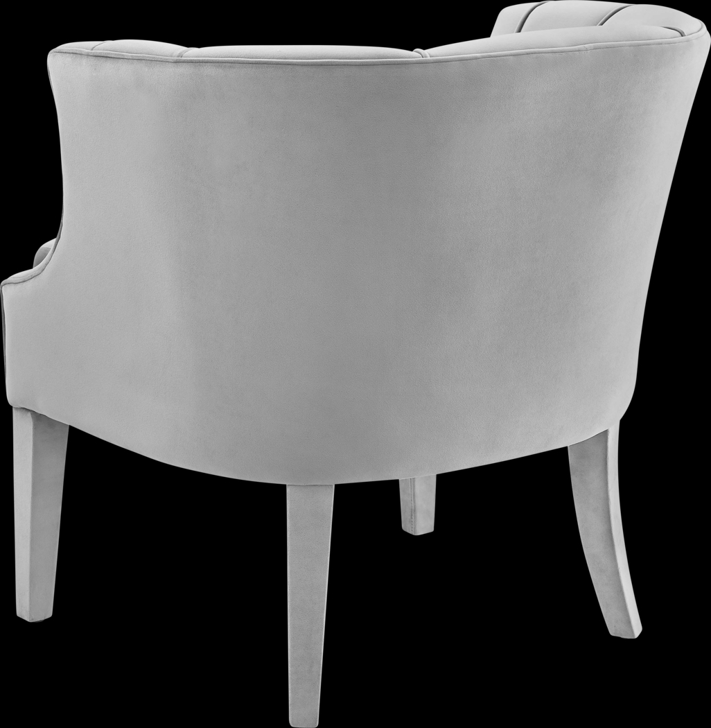 Stellera Gray Accent Chair - Thumbnail - Image 3