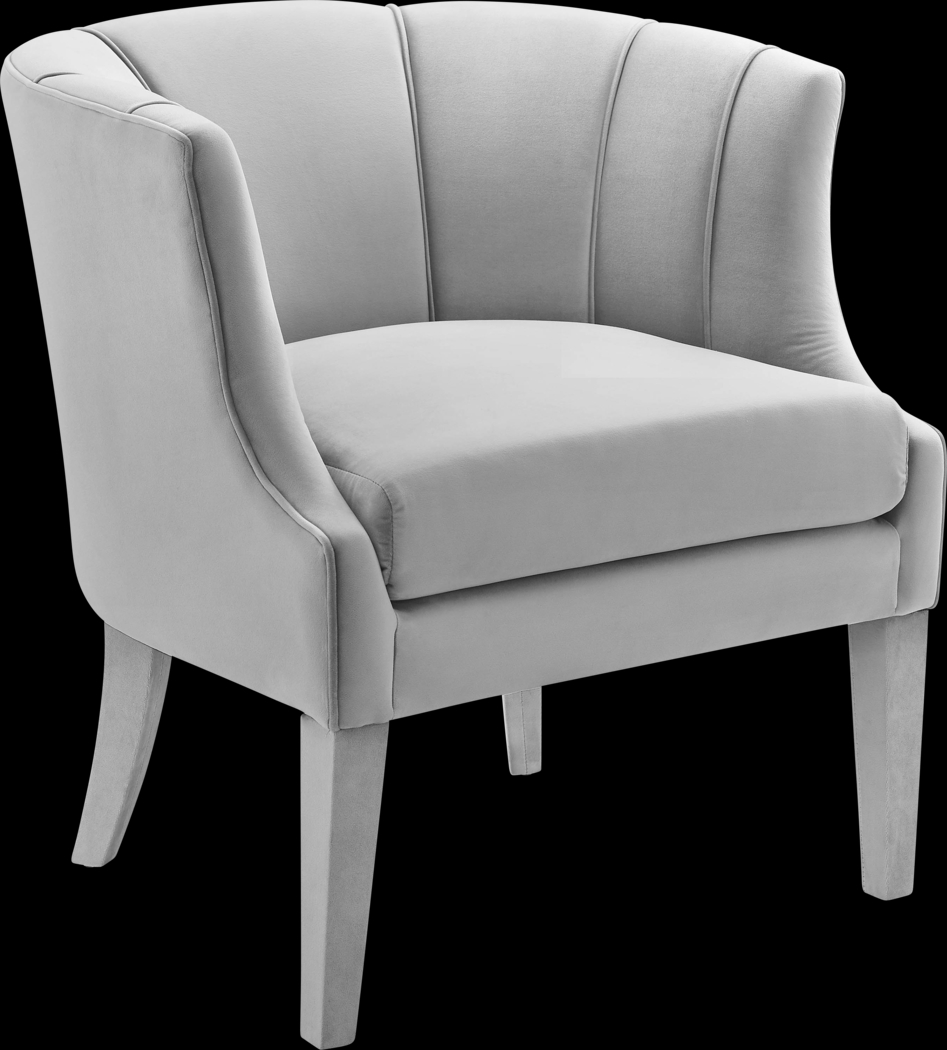 Stellera Gray Accent Chair - Thumbnail - Image 1